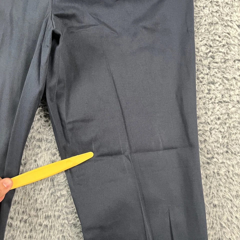 Dickies Pant Girls 18.5 Navy Blue Stretch Classic Fit Straight Work Utility - Image 3 of 4