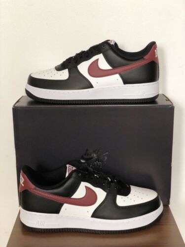 Nike Air Force 1 Low‘07 Weiß Schwarz Rot 44,5 - Bild 5 von 6