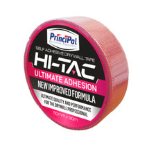 Pink Hi-Tac Self Adhesive Scrim Tape | Ultimate Adhesive Fibreglass Tape