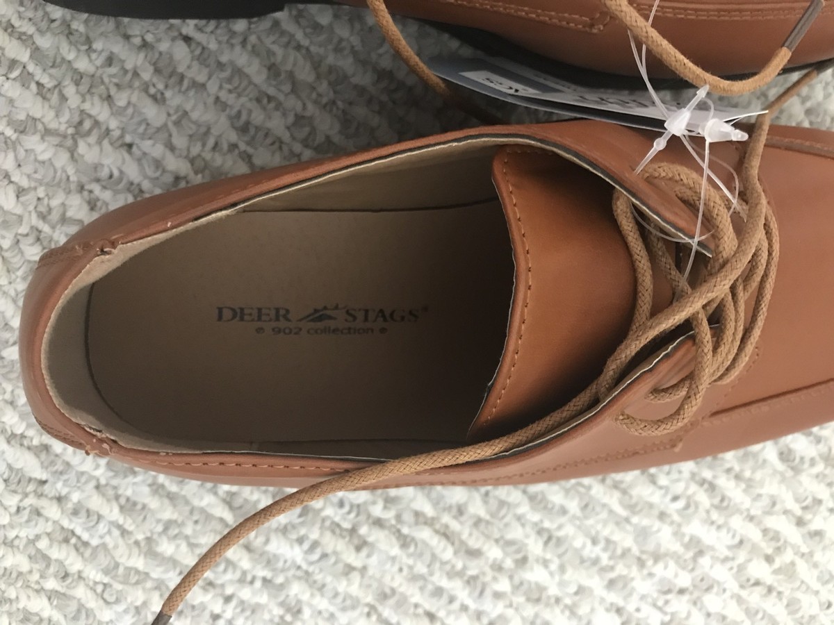 Deer Stags Mens Times Oxford, Light Brown,10.5 W Amazon.com | Deer Stags Men main image 2