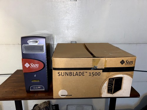 Sun Blade 1500 Red 1 x 1GHZ USIIIi 1GB RAM 2X 80GB HDD Powers On No Image