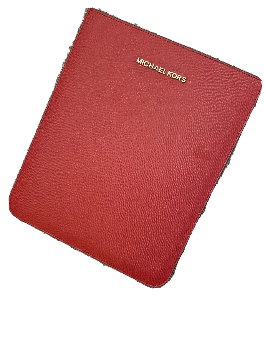 希少 MICHEL KORS iPad ケース レッド 赤 ゴールド タブレット 希少 MICHEL KORS iPad ケース レッド 赤 ゴールド タブレット 【公式