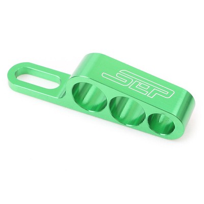 1PC Green Universal Motor 6mm Stent Waste Three Pipes Bracket Tubes Pinces