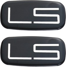 2pcs Ls Emblem Car Badge Sticker Decal For 99-07 Silverado Suburban Chromeblack 2pcs Ls Emblem Car Badge Sticker Decal For 99-07 Silverado Suburban Chromeblack