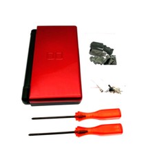 Nuova custodia rossa e nera shell case per Nintendo DS Lite NDSL DSL