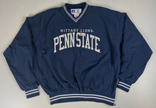 Vintage Penn State Nittany Lions Windbreaker Pullover Russell Athletic Sz XL