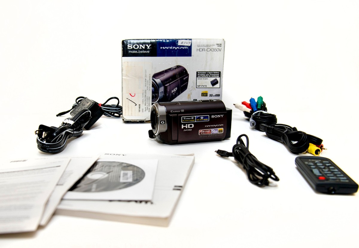 Sony HDR-CX350V 32GB High Definition Handycam Camcorder Sony HDR-CX350V 32GB High Definition Handycam Camcorder