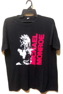 VINTAGE 80s MICHAEL MONROE HANOI ROCK GLAM ROCK METAL TOUR CONCERT