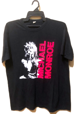 VINTAGE 80s MICHAEL MONROE HANOI ROCK GLAM ROCK METAL TOUR CONCERT