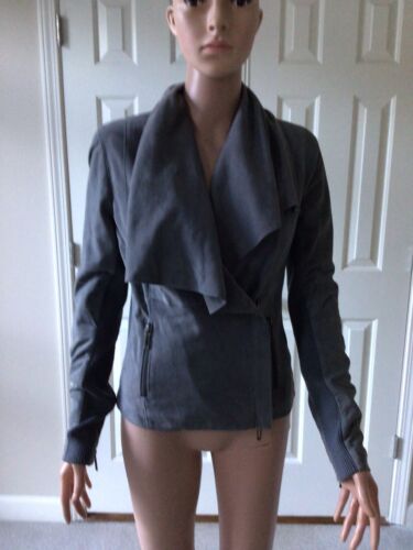 VINCE Suede Jacket with Draped Collar New w Tag - Picture 3 of 5