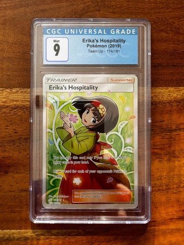 Erika's Hospitality graded PSA 9 for sale on eBay