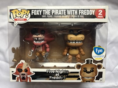 Funko Pop Five Nights At Freddy Foxy The Pirate With Freddy 2-Pack FYE Exclusive