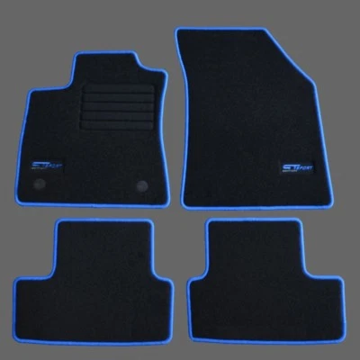 Set 4 Tapis De Sol Renault Mégane IV 4 Grandtour Edition Logo Velours GT Sport - Photo 1/2