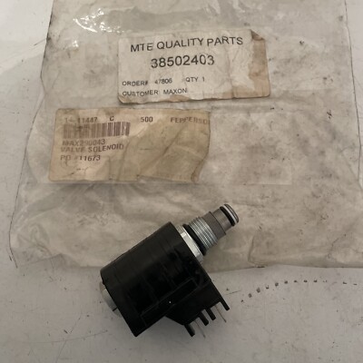 GENUINE MAXON LIFTGATE VALVE SOLENOID 2 WAY 290043 NEW OEM | eBay