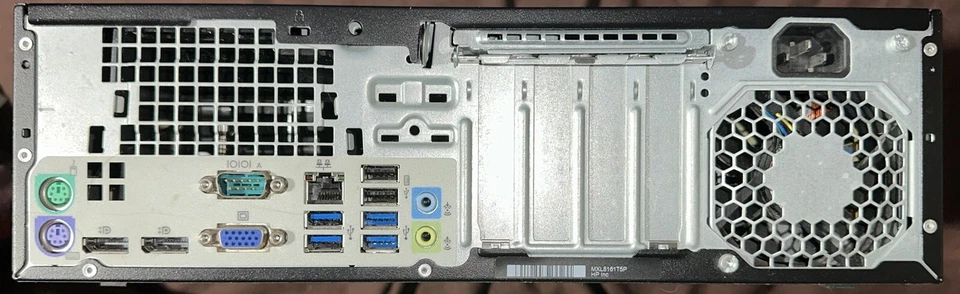 HP EliteDesk 705 G3 SFF AMD A8- 9600r7 3.10 GHz 16GB RAM 256GB Windows PC - Image 2 of 4