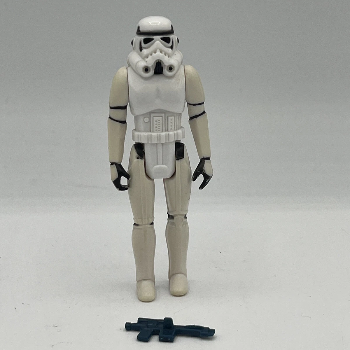 Vintage STAR WARS 1977 IMPERIAL STORMTROOPER Complete 3 Line COO Action Figure