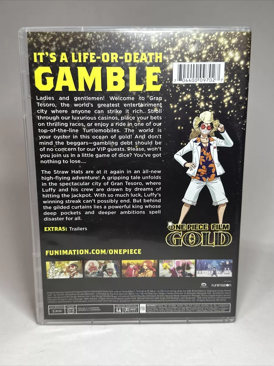 Buy One Piece Film Gold (movie) DVD - $14.99 at