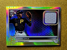 2022 Topps Chrome Rookie Relics Oneil Cruz CRR-OC Jersey Patch Holo Refractor RC