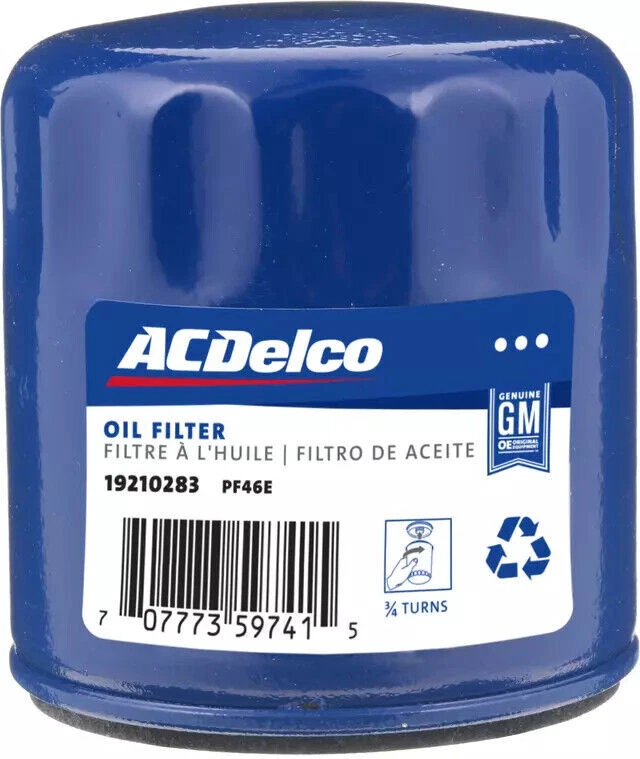 Filtro de aceite de motor genuino GM 1996-2012 Chevrolet Buick Cadillac GMC LT 12731172 Foto 2 de 4
