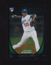2011 Bowman Chrome Rubby De La Rosa Rookie #30 Los Angeles Dodgers