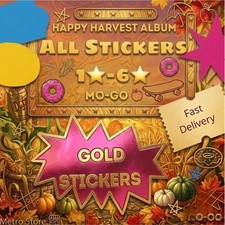 MONOPOLY STICKERS GO 1  - 6  ALL STICKERS AVAILABLE  FAST SENDING MOGO 24/7