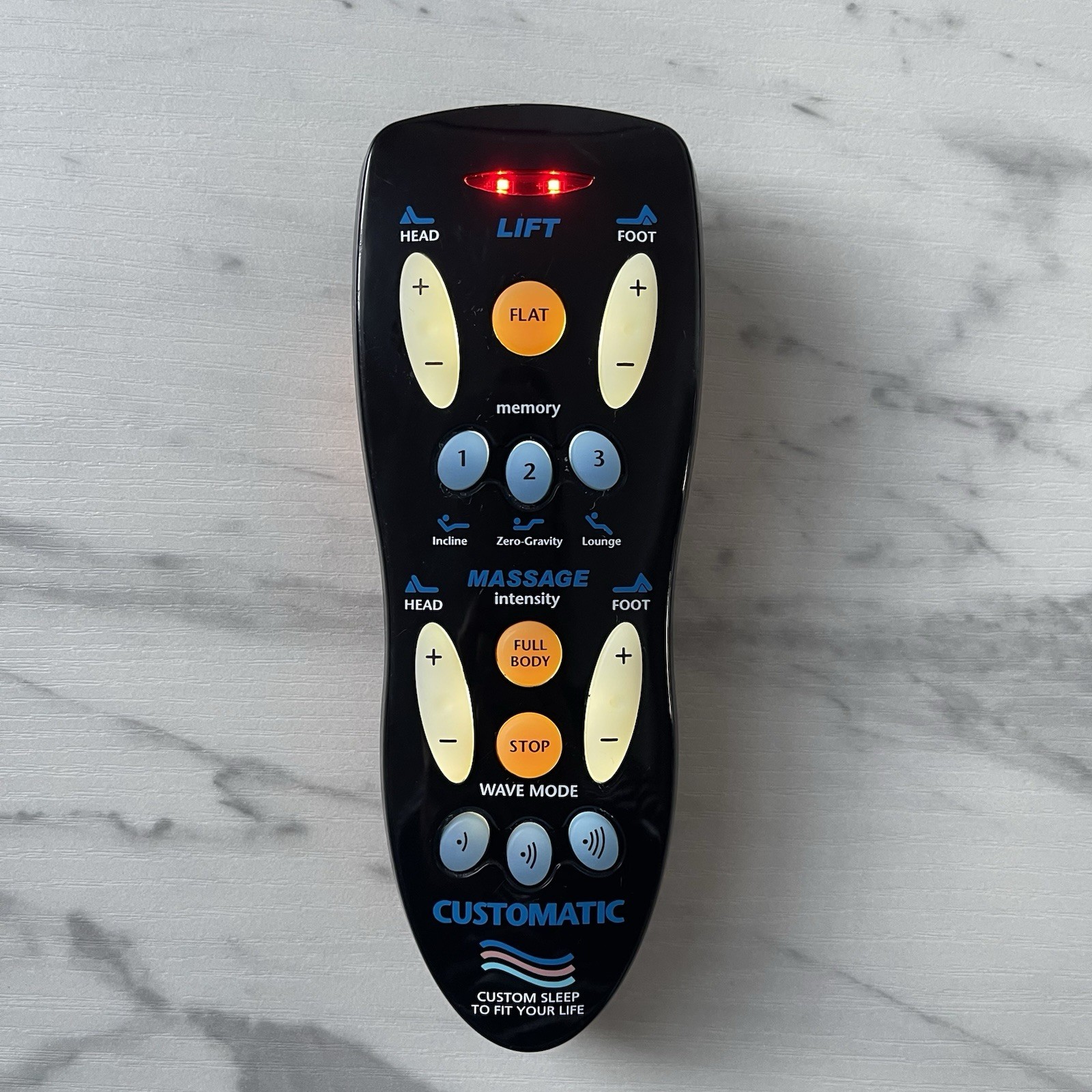 Sealy Reflexion 4 Customatic Remote TRURC-N5 Replacement Control