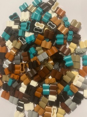 Lego 1x2 Stein Log Palisade, Farbe wählbar, Menge 12 Stück. 30136