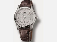 Oris Artelier Complication 44mm Automatic Silver Dial Full Set New w/ B P