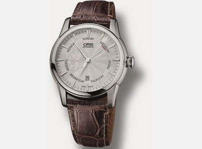 Oris Artelier Complication 44mm Automatic Silver Dial   Full Set   New w/ B&P