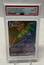 2020 Rebel Clash SR  Rainbow Inteleon Vmax 195/192 PSA 10  on eBay