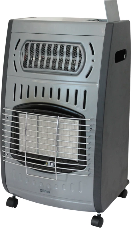 Stufa Gas a Bombola Infrarossi QLIMA 4200 Watt e Riscaldamento Elettrico 2000 W
