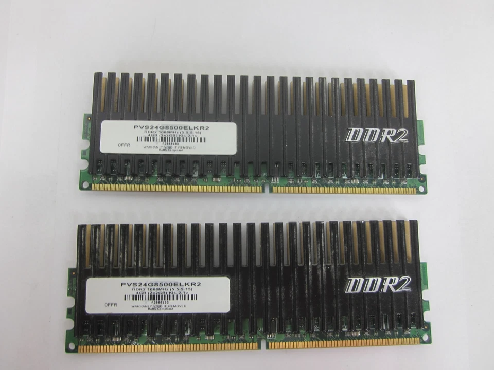 Patriot PVS24G8500 ELKR2 4GB (2 x 2GB) DDR2 1066 MHz Dual Channel Desktop Memory - Image 2 of 3