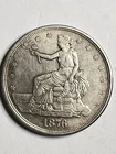 1876-CC Trade Dollar Carson City Silver Dollar Better Date Raw Coin