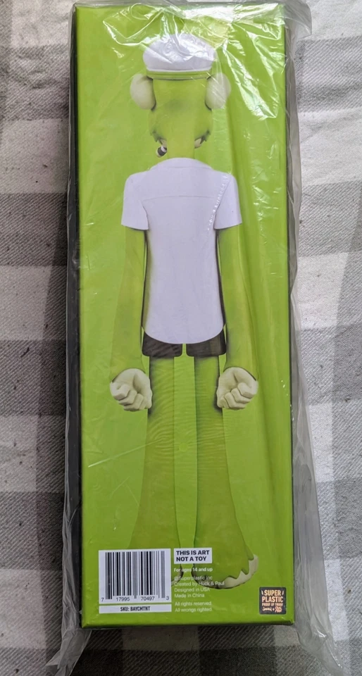 Superbored Bored Ape 13” Green "Skipper" BAYC x Superplastic New Factory Sealed - Image 2 of 4