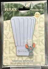Disney 2025 PALM Ratatouille Remy con sombrero de chef de Gusteau LE 300 pin