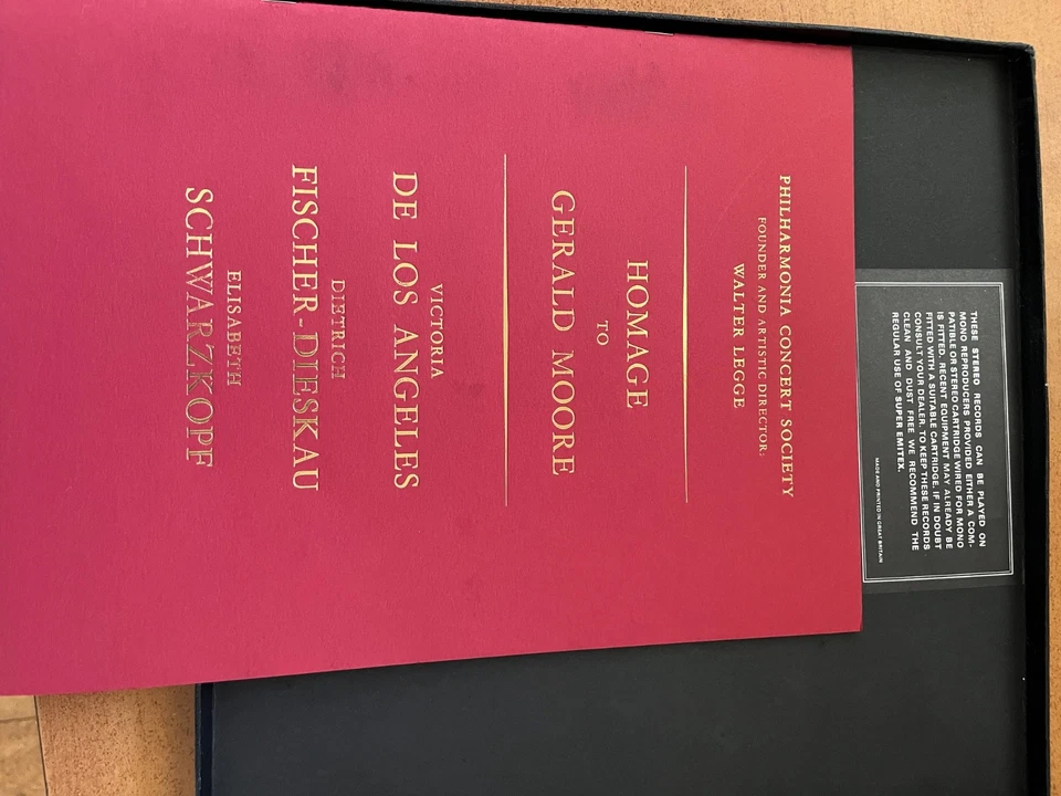 Box 2 vinyls « Homage to Gérald Moore », 1967 - Photo 2/4