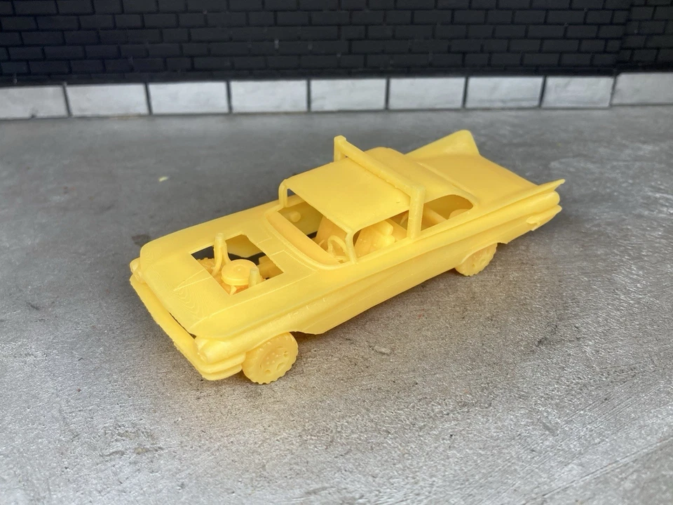 1/64 3D Printed 1960 Buick Electra Demolition Derby Car For Diecast Diorama - Image 3 of 4