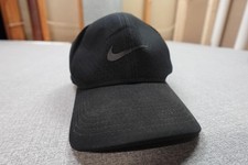 Nike Classic99 Hat Cap Fitted Mens One Size Black Dri-FIT Running Perforated