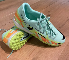 Nike Phantom GT Academy Indoor Soccer Shoes Blue/Green M sz.8.5