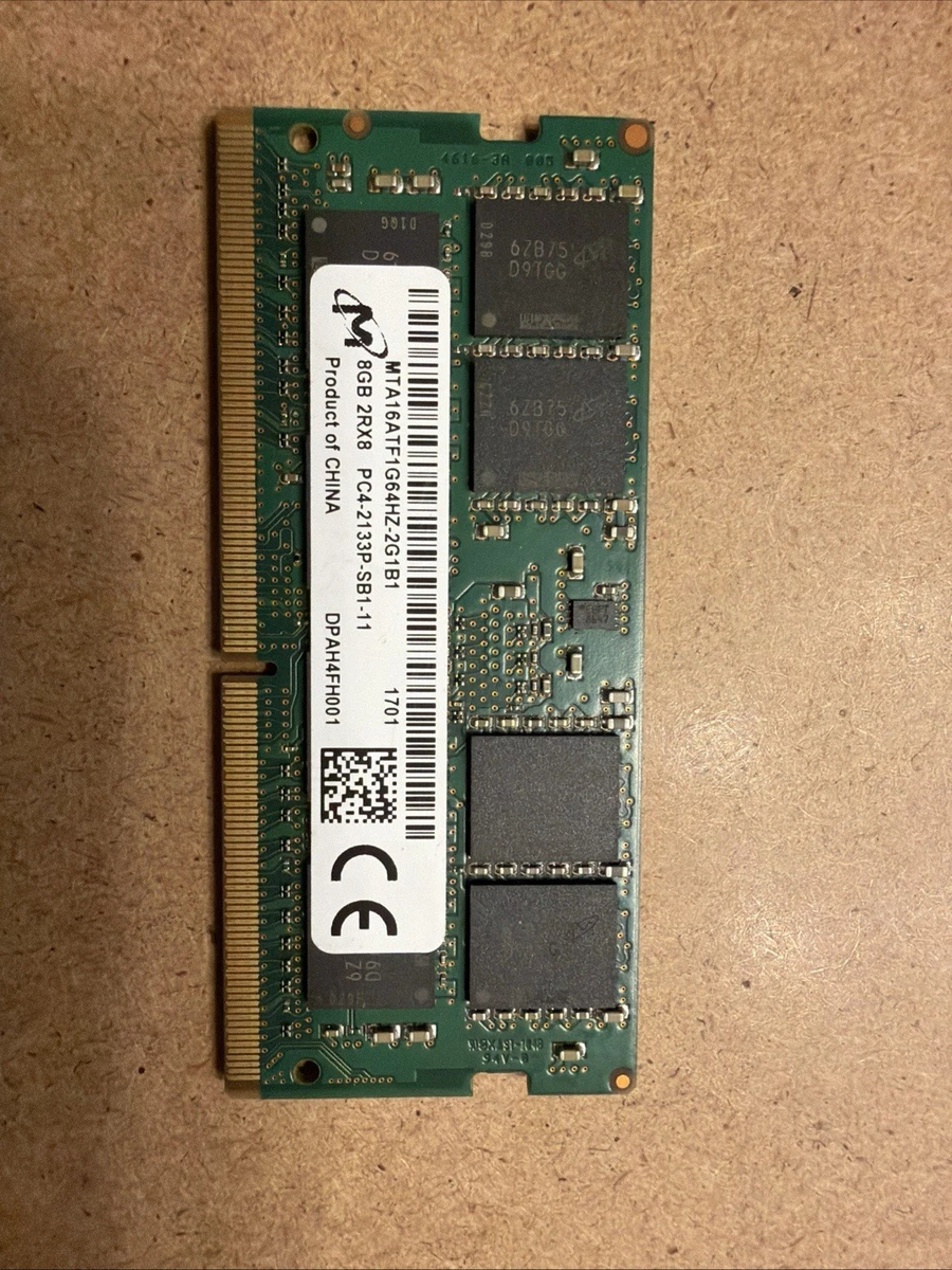 Micron PC4-17000 (DDR4-2133) Bus Speed Computer RAM 8 GB Capacity