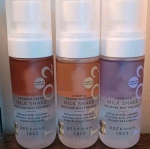 Beekman1802 Milkshake Moisture Body Mists-Lavender,Coconut Cream, Honey & Orange