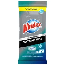 Windex Electronic Cleaning Wipes, Pre-Moistened Screen Wipes for TVs, Phones, an