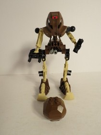 Lego Bionicle Set of 6 Toa Mata Complete with Rock 8531-8536