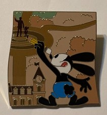 Disneyland Main Street Pin Venture Oswald the Lucky Rabbit Mystery Puzzle Map