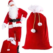 Huge Extra Large Christmas Bag Creative Plush Storage Pouch Christmas Eve