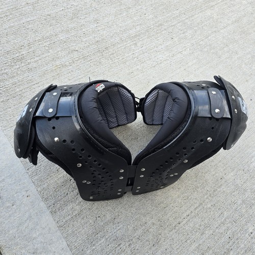 Schutt Varsity Flex 4.0 Skill Coprispalle Nero Large 18-19" 802257 42-44" - Foto 7 di 9