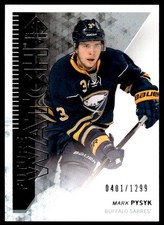 2013-14 SP AUTHENTIC FUTURE WATCH Mark Pysyk Rookie 0401/1299 Buffalo Sabres