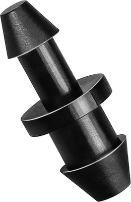 Drip Irrigation End Plug: 120 Pack Barbed End Cap Irrigation Parts Fit for 1/4 I