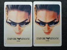 Schede Telefoniche G. 595/6 "Emporio Armani - Occhiali"