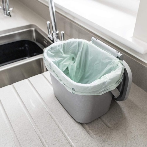 Addis 100% Plastic Everyday Kitchen Food Waste Compost Caddy Bin 4.5 ...